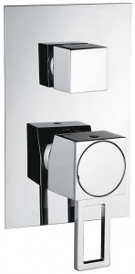 26029LACR Внутристенный смеситель Gea на 3 выхода, цвет хром