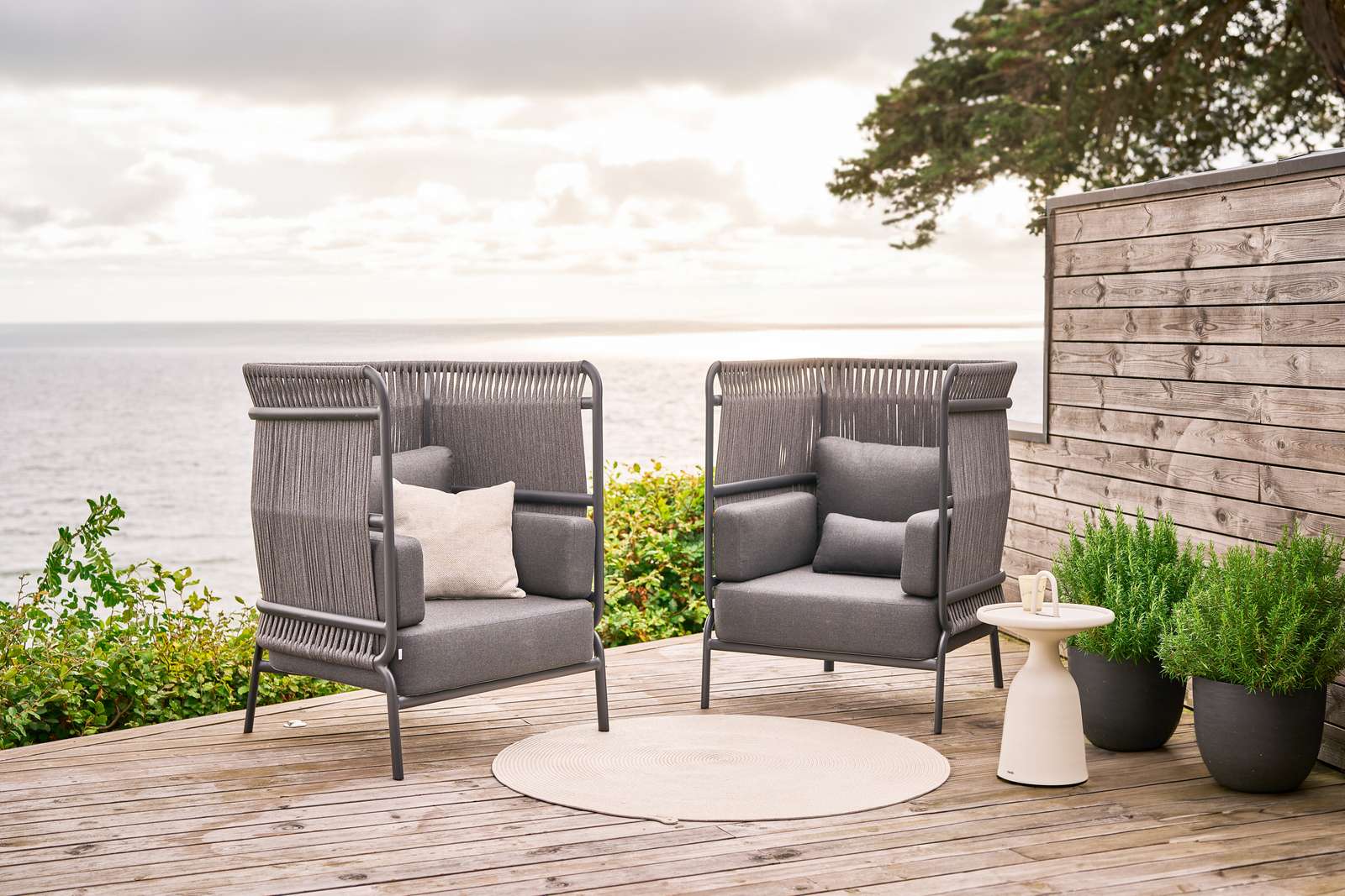 Садовое кресло Sunbrella® с высокой спинкой Mindo Mindo 106 ARCH-00099252 - Вид №1