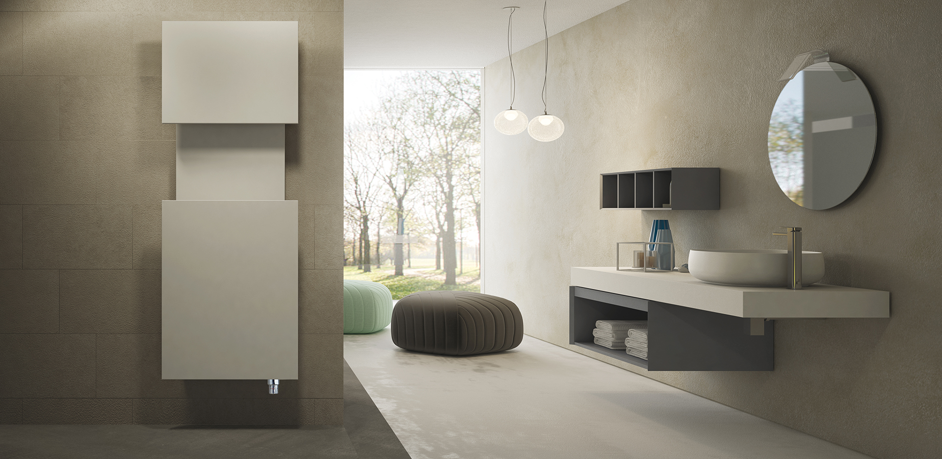 Bemm Дизайнерский радиатор Индивидуальный МАМА sun-id-1224938 - Вид №1