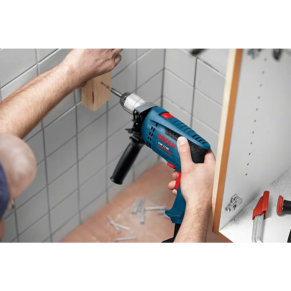 Ударная дрель Bosch GSB 13RE, 0601217100, 600 Вт 81895556 STLM-2030679 BOSCH PROFESSIONAL  - Вид №9