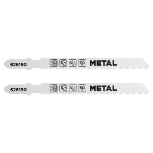 Пилка для электролобзика по металлу KWB 626190, 2 шт.