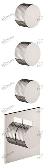 RUBINETTERIE STELLA Термостатический душевой набор на 4 отверстия Sirius sun-id-1477984