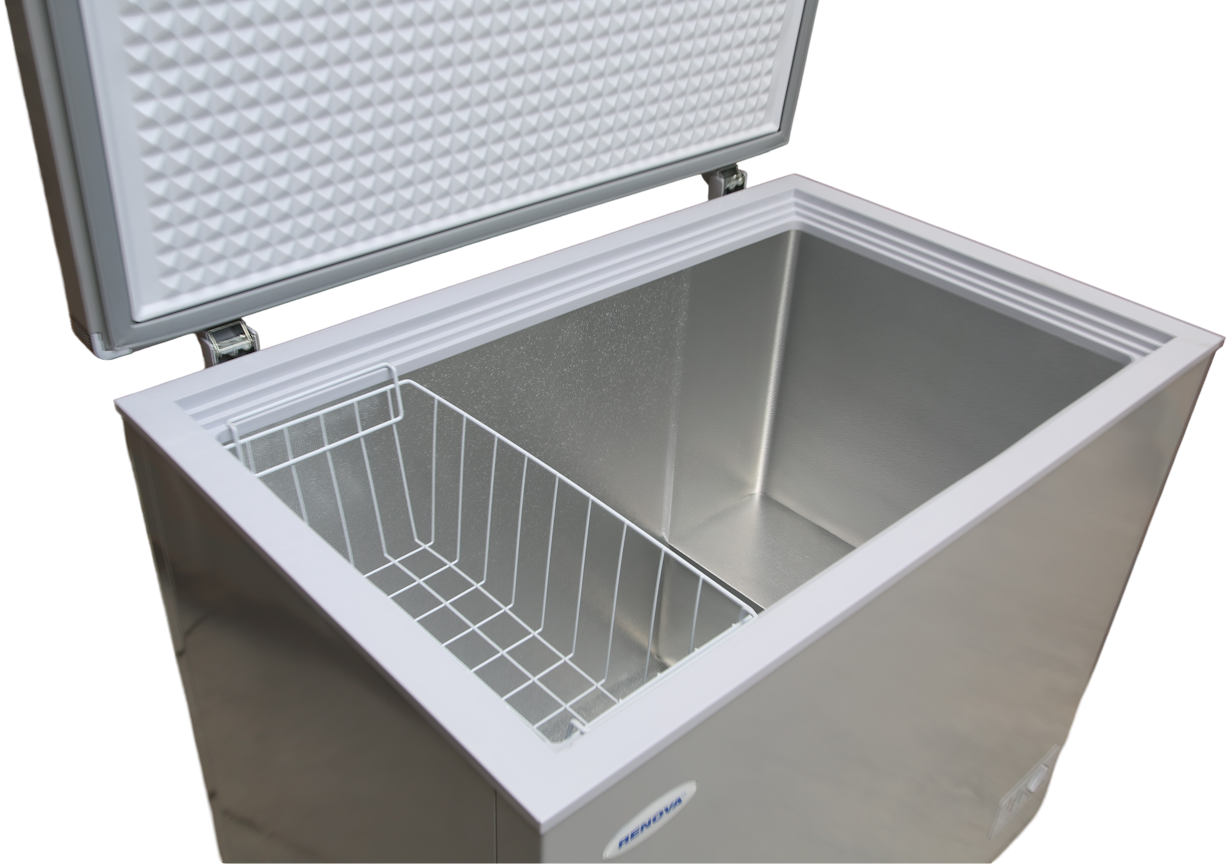 9270373 Морозильный ларь RENOVA FC-320C серебристый STDN-0107710 - Вид №2