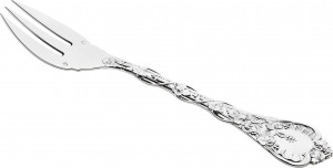 101876 Odiot Вилка для рыбы Odiot "Демидофф" 18,7см (серебро 925) Серебро 925