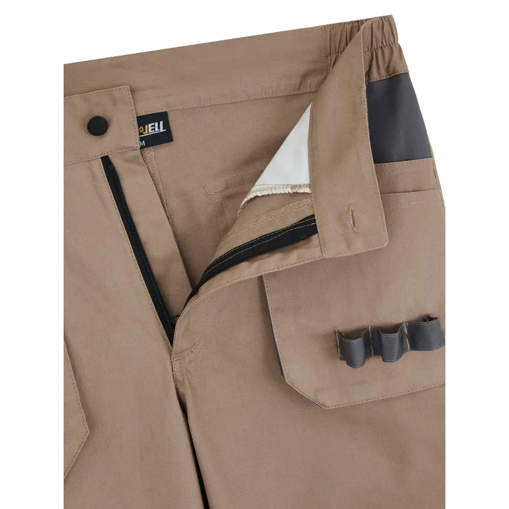 Шорты рабочие DOWELL Cotton бежевые XXL с эргономичными карманами 89430692 STLM-1572578 - Вид №2
