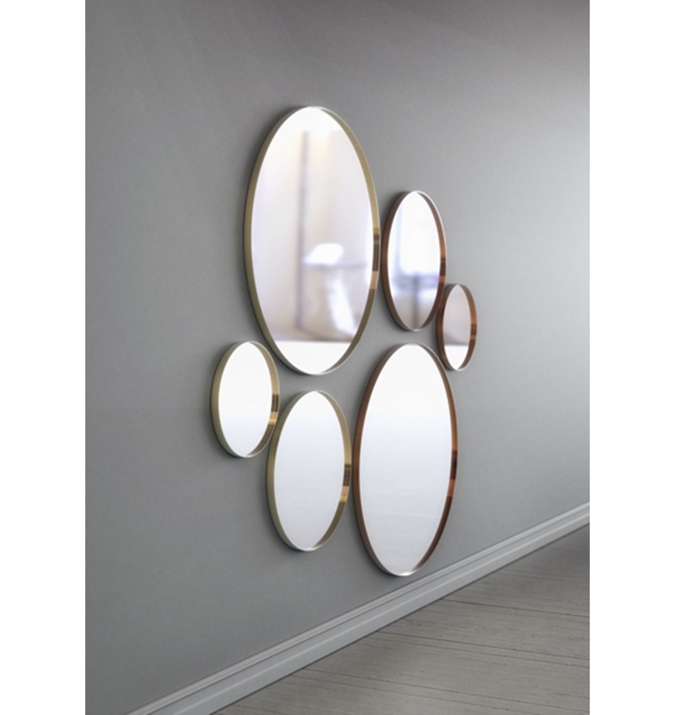 FROST Зеркало Ø100cm » медь Нержавеющая сталь Медь U4131-C  - Вид №1