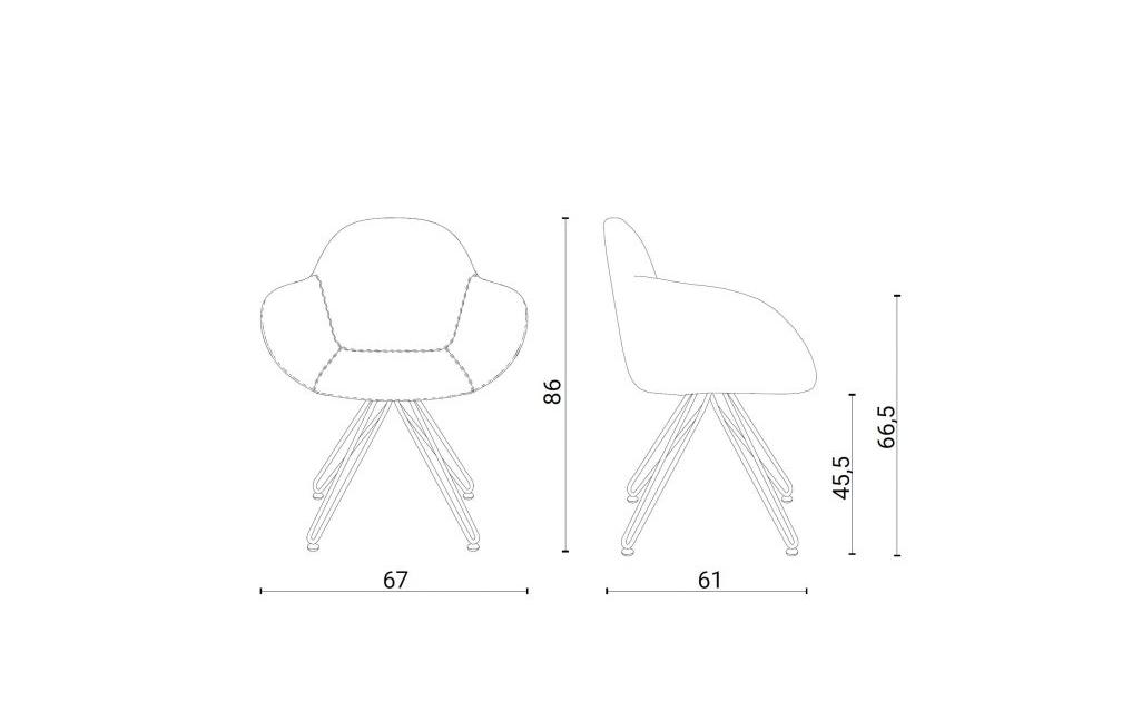 Ozzio Italia Мягкое кресло на жердочке  S445  - Вид №1