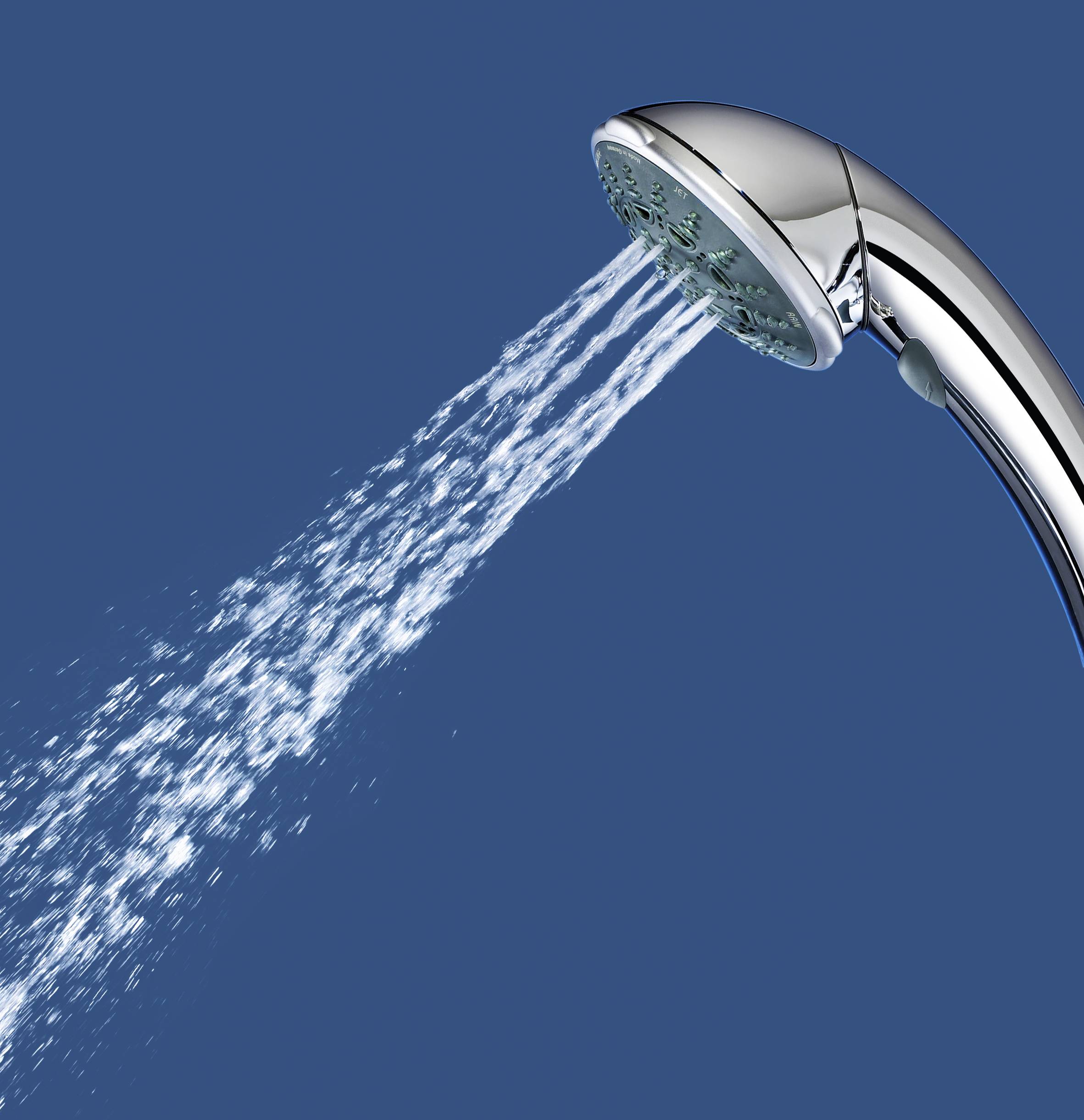 Ручной душ GROHE Movario (5 режимов) c поворотной головкой, хром (28393000) - Вид №8