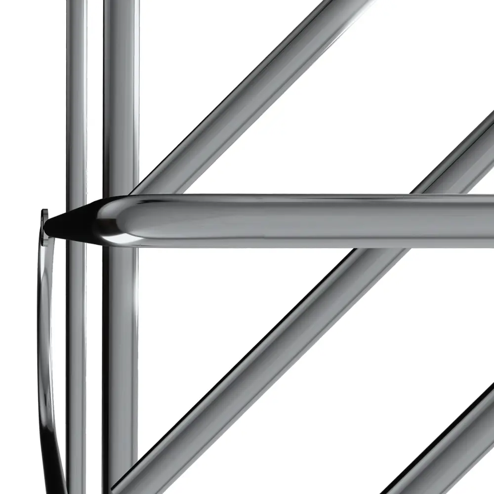 Полка для ванной Lemer Nil 23x12 см металл цвет хром STLM-2079416 - Вид №7