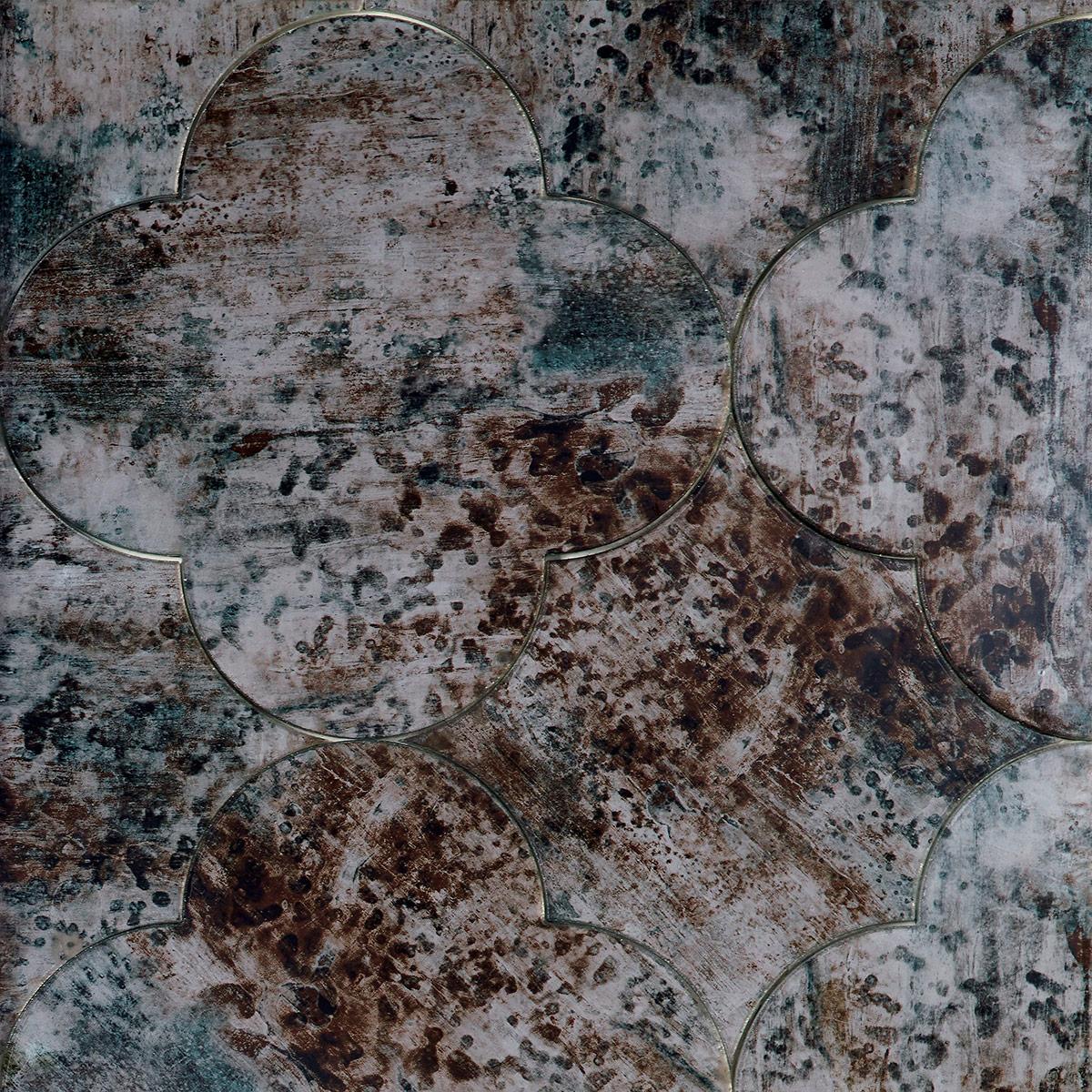 SICIS Atlas Black Per-Grey Vetrite Tile sun-id-1991300 - Вид №34