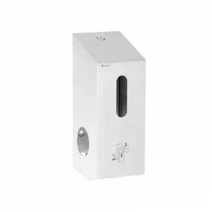BSM501 Контейнер для двух небольших рулонов туалетной бумаги STELLA, MATTE STEEL Merida