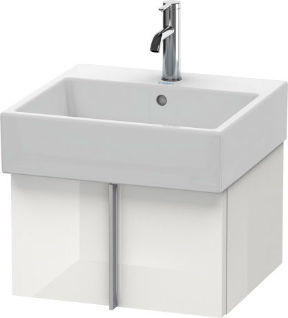 VA612402121 Тумбочка подвесная Vero Air #VA6124 484 x 431 мм Орех темный декор Duravit - Вид №2