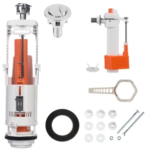 MONLID Арматура для унитаза с двойным смывом и регулировкой расхода воды 89419739