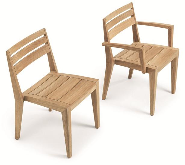 Ethimo Садовый стул из тика Ribot Rbseim010 - Вид №8