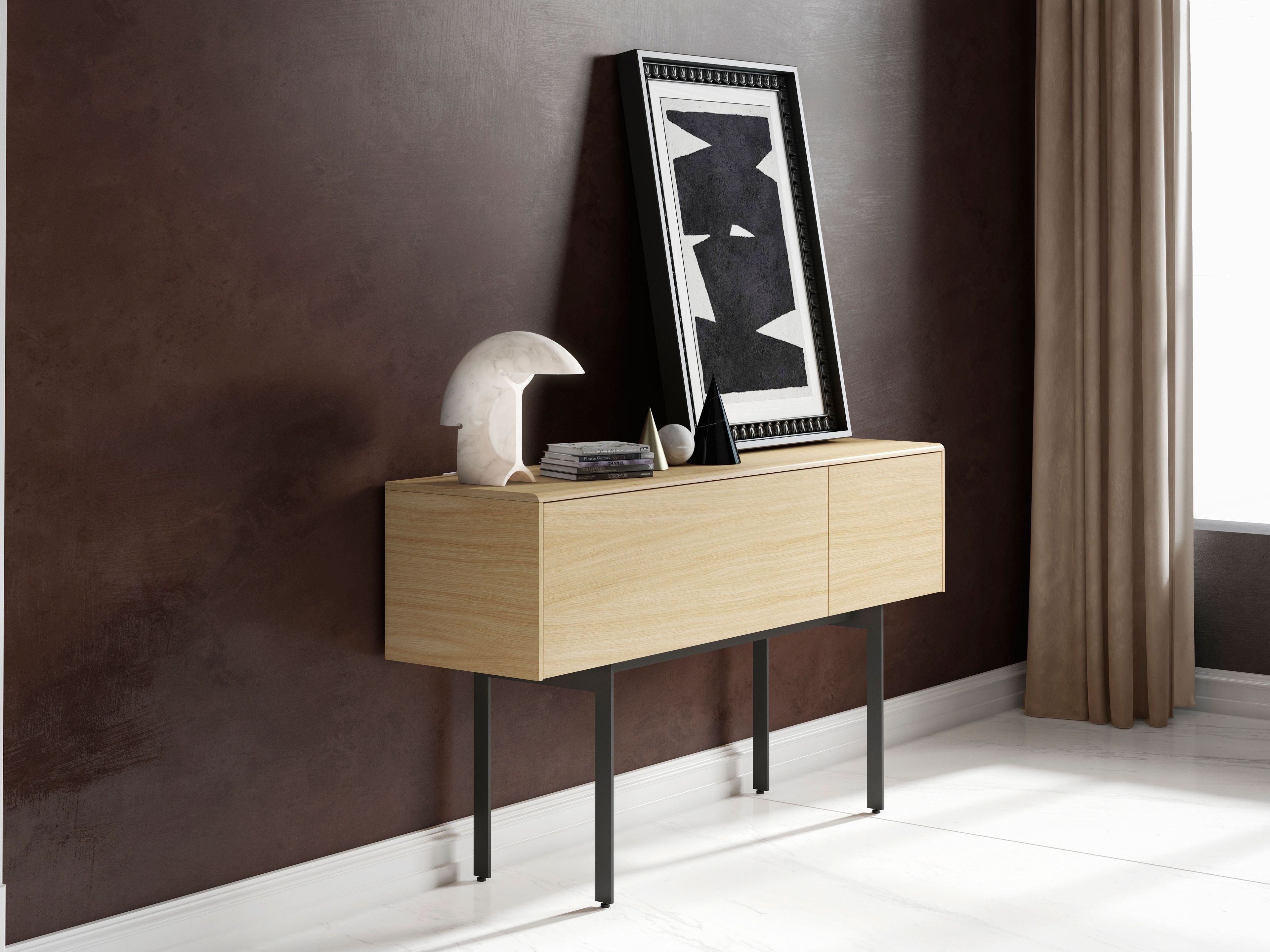 Деревянная прямоугольная консоль Punt Мальме ARCH-00103960 - Вид №5