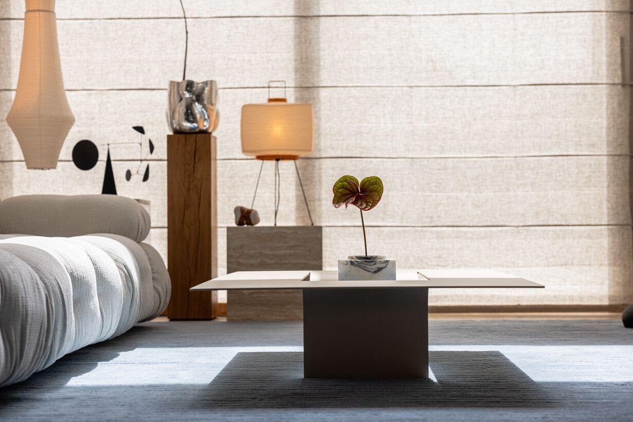 Низкий журнальный столик из листового металла Metallbude CUT ARCH-00111188 - Вид №87