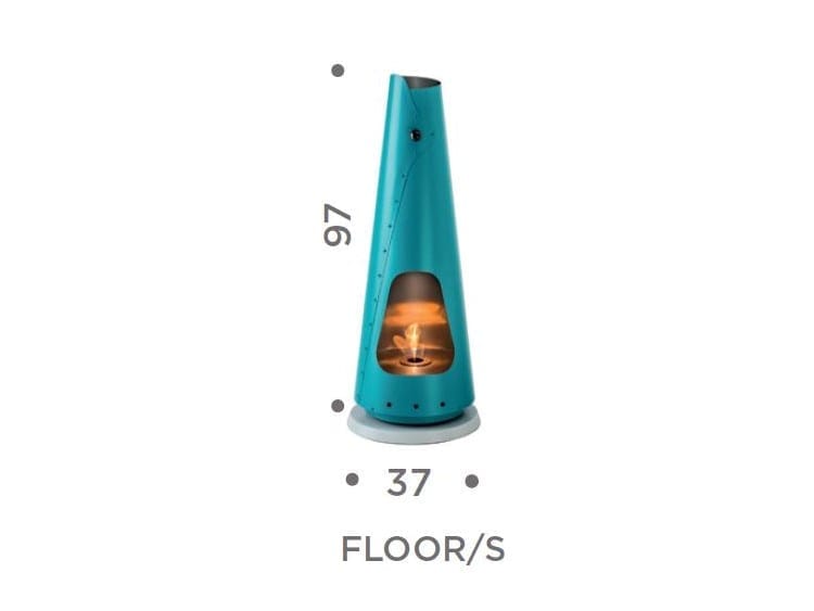 Биоэтанол из нержавеющей стали отдельно стоящий камин In Stock Focotto ARCH-00059434 - Вид №2