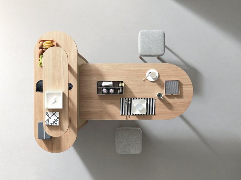 Martex Деревянная барная стойка Nucleo sun-id-1374794 - Вид №3