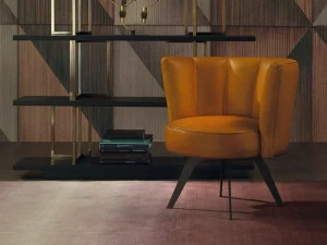 Borzalino Мягкое кожаное кресло Diva