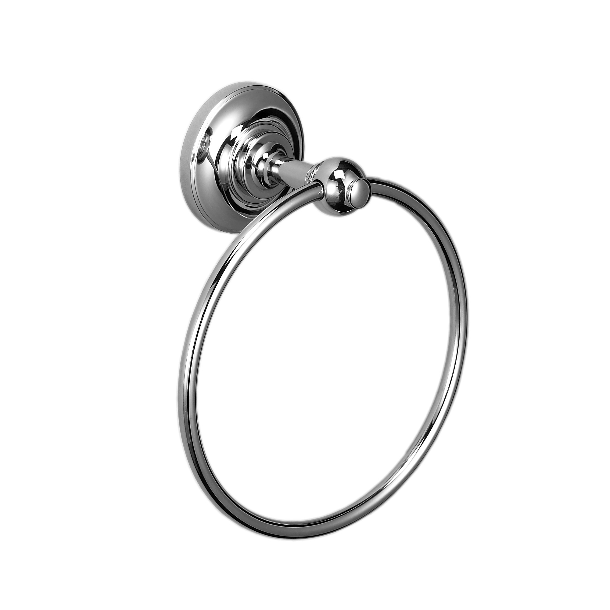 Traditional bathrooms Винтажное кольцо для полотенца Tb602.ag Латунь / фарфор  - Вид №2