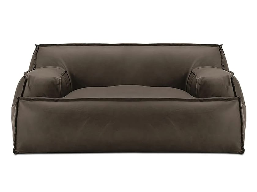 Кожаное кресло с подлокотниками Baxter Дамаск ARCH-00146045