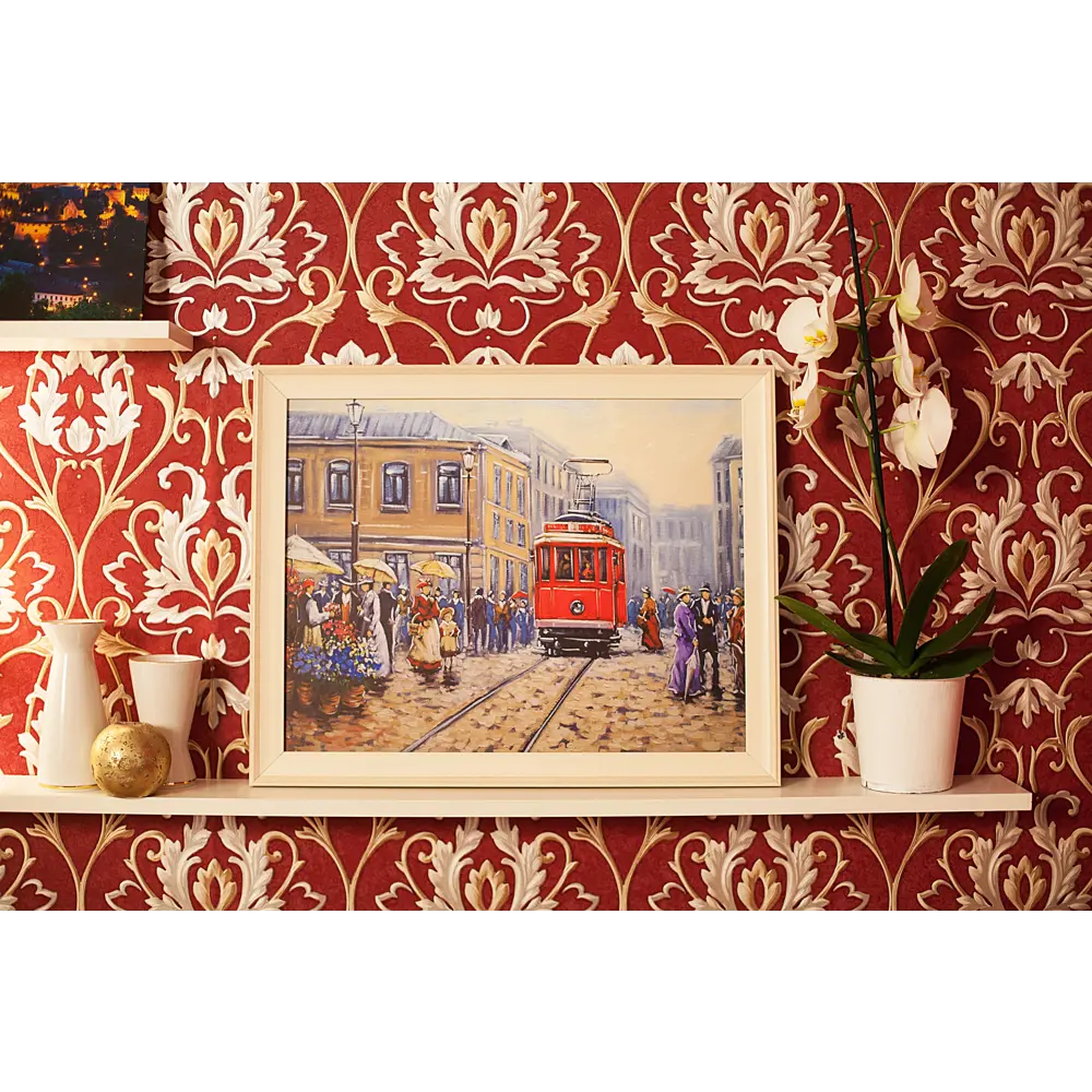 Картина в раме 40x50 см «Трамвай» 18853159 STLM-2155485 Santreyd  - Вид №4