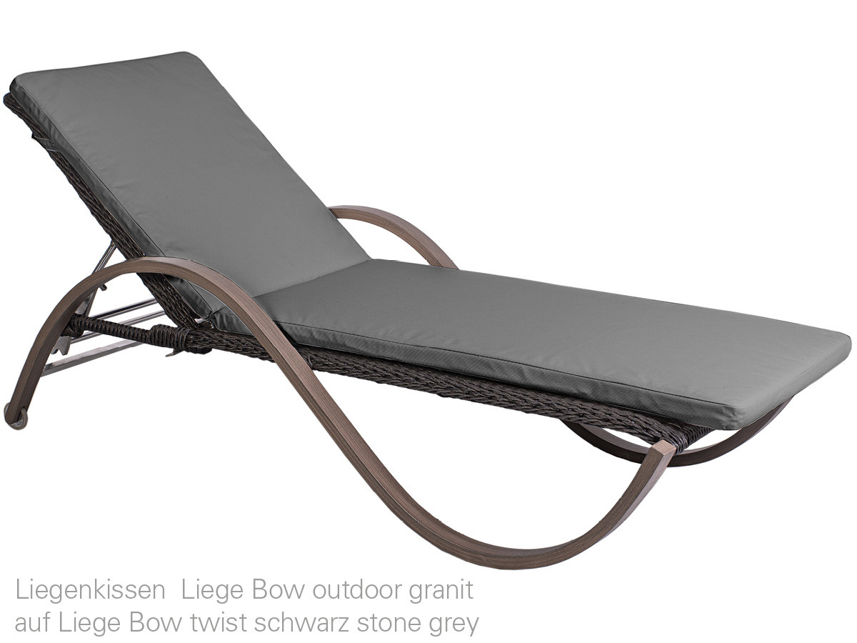 10.00.1536 Подушки для шезлонга лук из гранита Mbm Bow - Вид №1