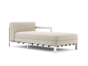 Шезлонг из ткани