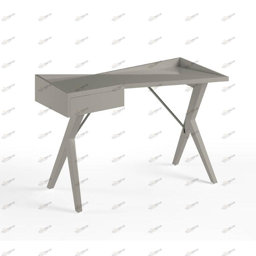 Письменный стол с ящиком серый Comodidad от Angel Cerda ANGEL CERDA  345214 Серый 