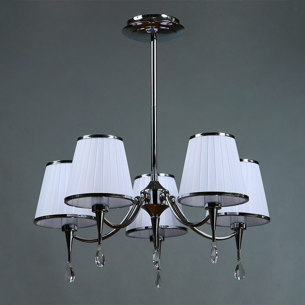 096500 Люстра Brizzi 5L MACA/005 хром Mantra 01625 