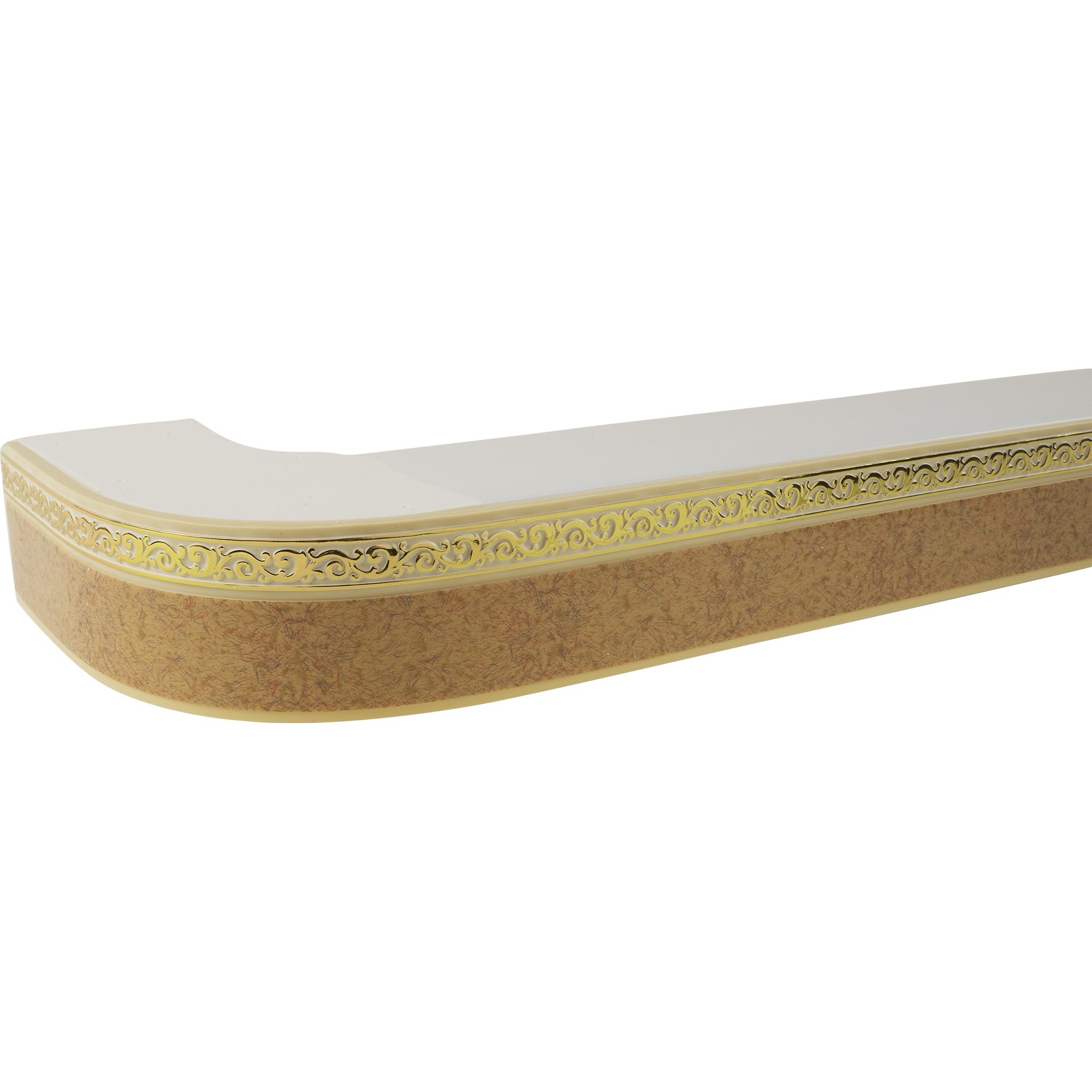 Двухрядный потолочный карниз Legrand с багетной планкой 240 см 15338338 STLM-0005684 - Вид №3