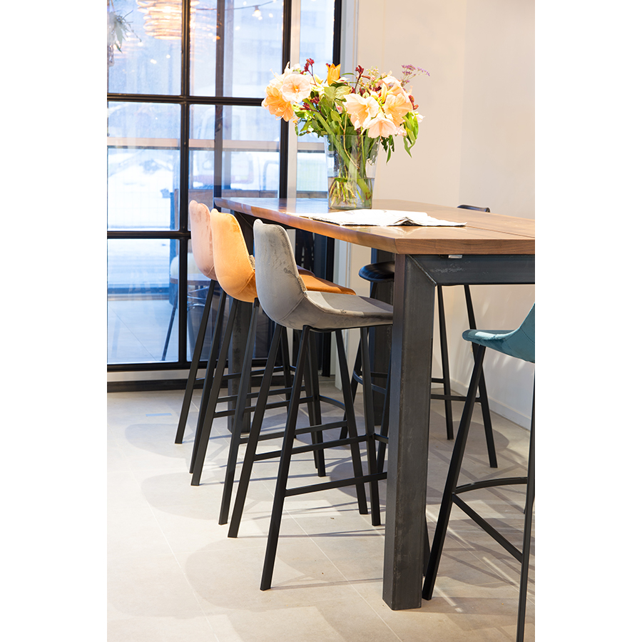 Стул барный Franky бирюзовый Dutchbone 1500071 - Вид №2