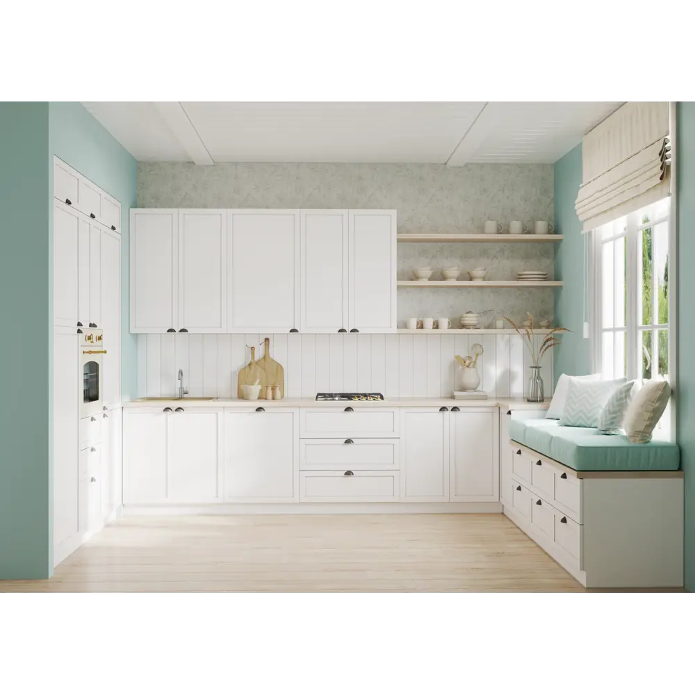 Угол кухонного шкафа Delinia ID Ньюпорт Белый 4х76.5 см 82010407 STLM-0017296 - Вид №14