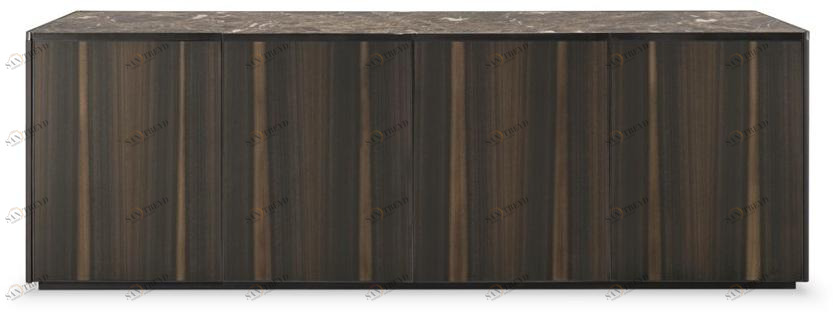 PRADDY Комод деревянный с распашными дверцами Empire Tr032