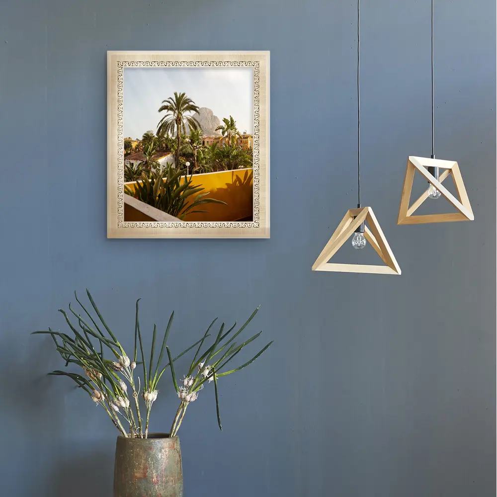 Молдинг настенный полистирол Decomaster 807-6 бежевый 20х40x2000 мм STLM-2156330 - Вид №2