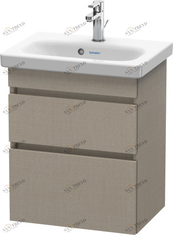 DS640307575 DuraStyle Тумбочка подвесная компакт Лен, декор Duravit