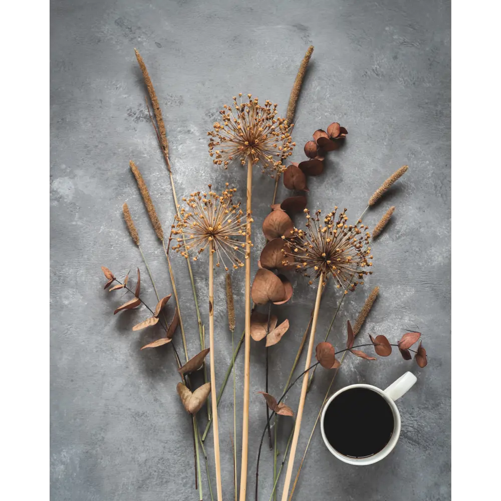 Картина на стекле Букет сухоцветов 40x50 см POSTERMARKET STLM-2002934