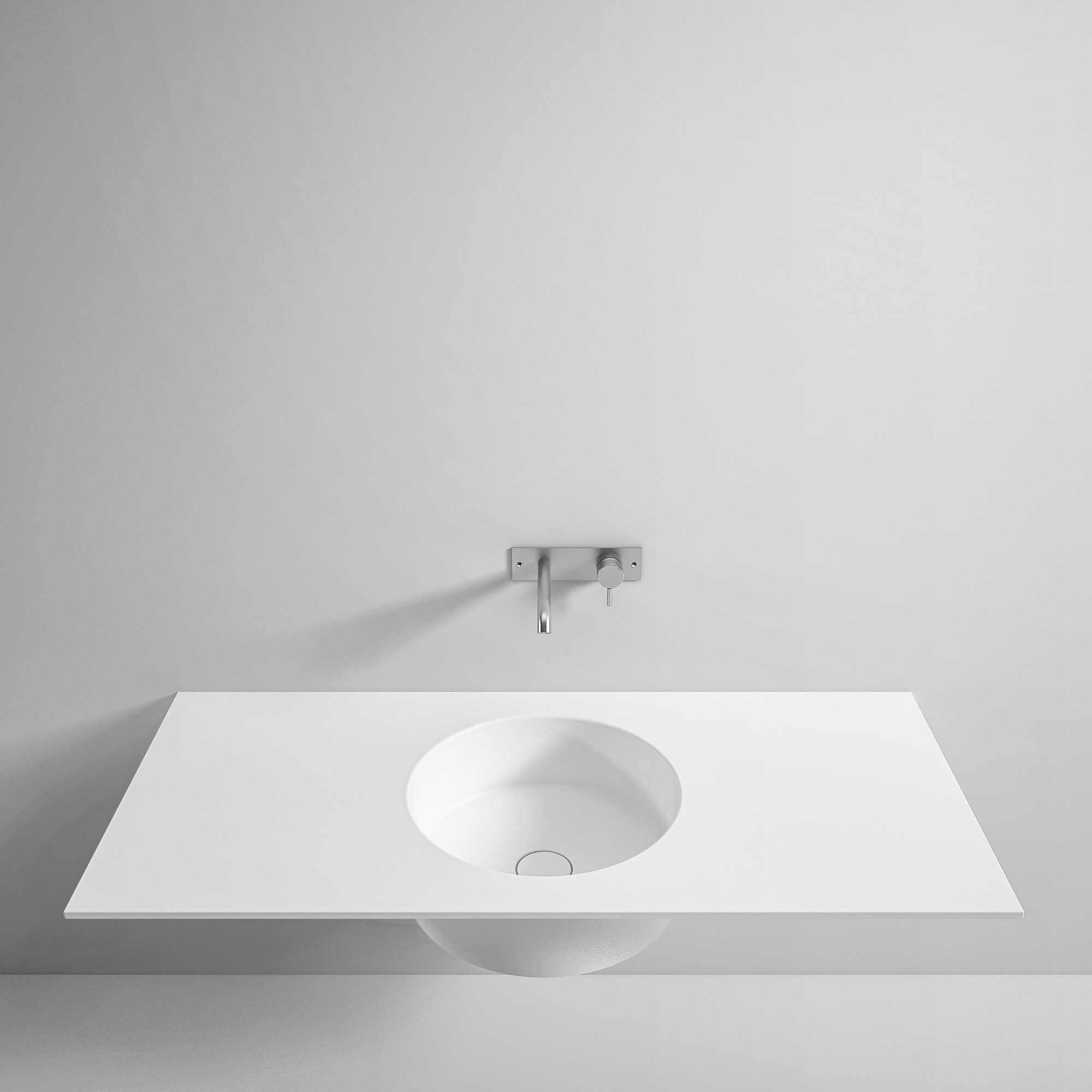 Rexa Design Верх из гелькоута с круглой раковиной Hammam REXA-ST95 