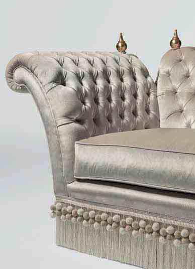 OAK Стеганый диван из 2-местной ткани Galleria sun-id-1411675 - Вид №2