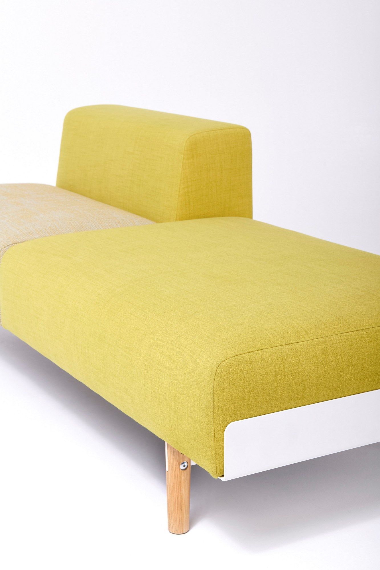 Мягкая скамейка из ткани со спинкой Diemme хлеб ARCH-00032933 - Вид №4