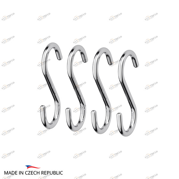 Крючок навесной большой 4шт FBS (Чехия) UNI 004 sun-id-561623