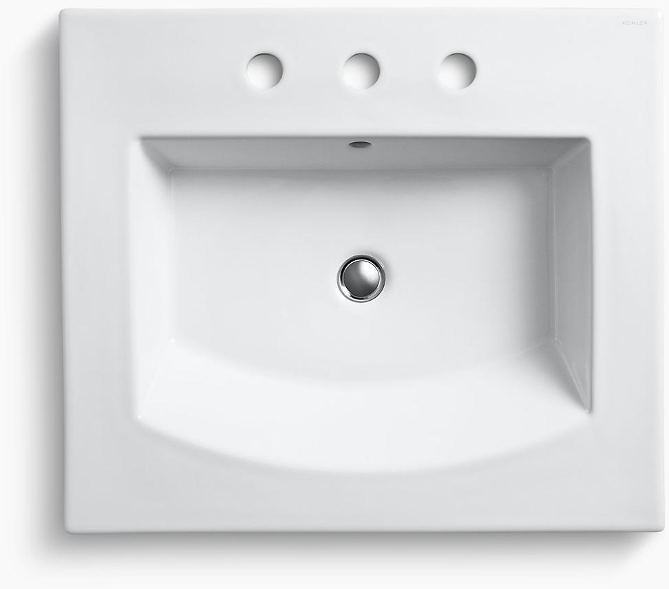 K-2956-8-96 Накладная раковина на столешницу  прямоугольная Kohler  - Вид №2