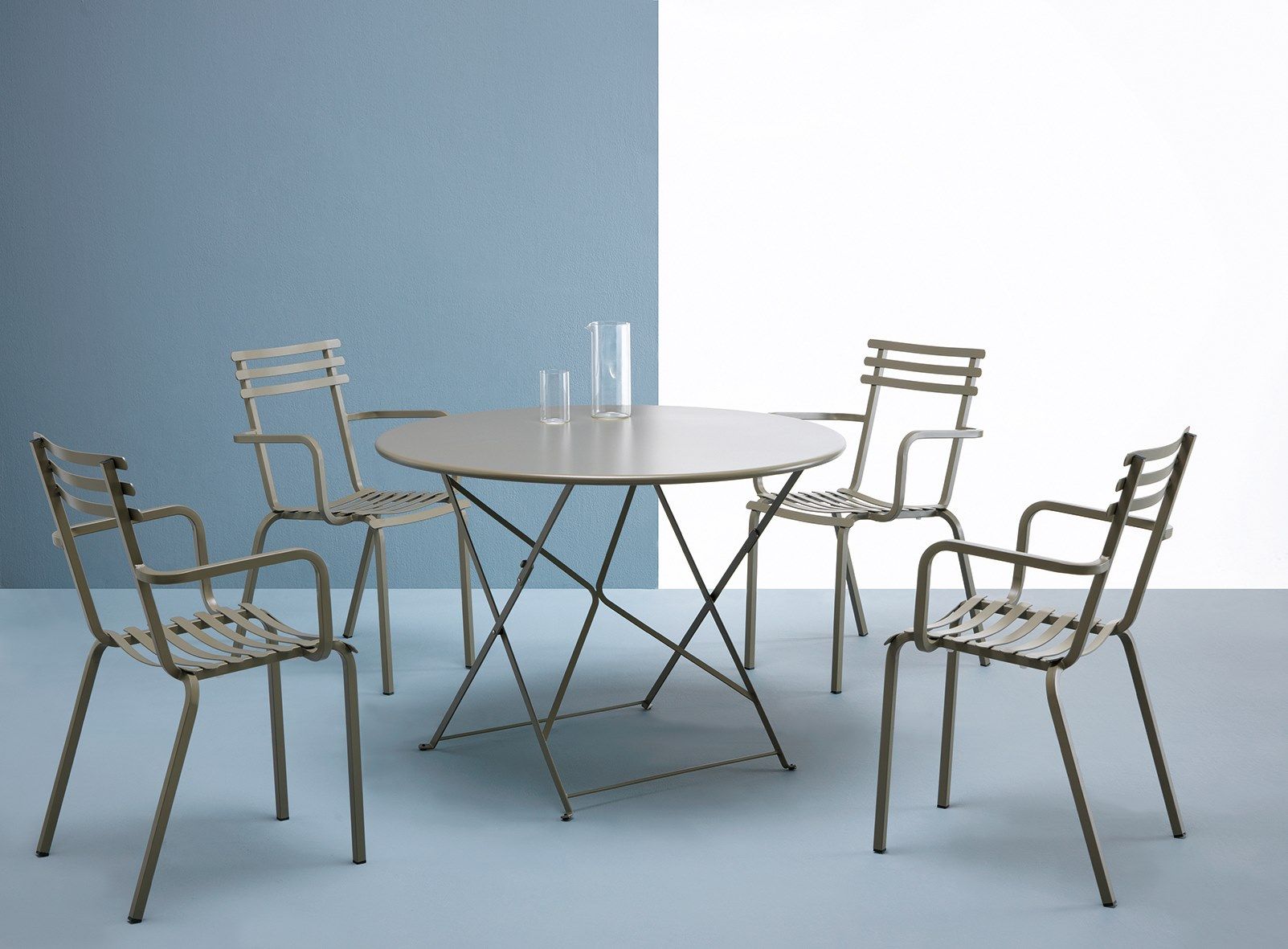 Железный штабелируемый садовый стул Ethimo ARCH-00144820 - Вид №14