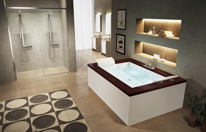 NOVELLINI 2-х местная прямоугольная ванна Sense sun-id-1449633 - Вид №2