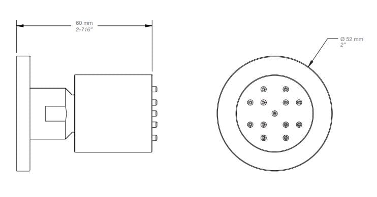 Термостатический набор для душа с душем BARIL Zip B66 ARCH-00045047 - Вид №2