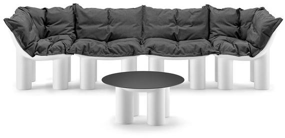 Plust Низкий круглый журнальный столик Atene sun-id-1378993 - Вид №2