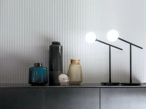 Capo d’Opera Настольная лампа из металла прямого света Brillo