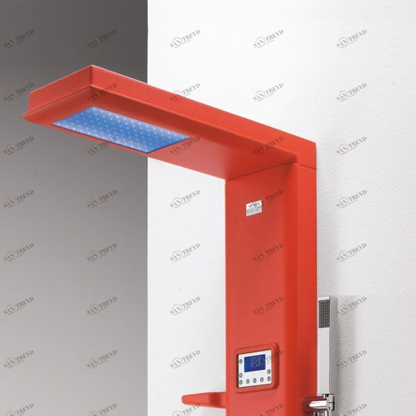 Душевая колонна Etoile Red 55 см с хромотерапией 4ETA2N0R Gruppo Geromin