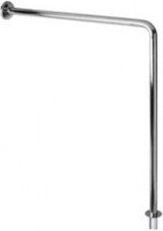 BS0010C Настенный/напольный поручень с яркой отделкой mediclinics