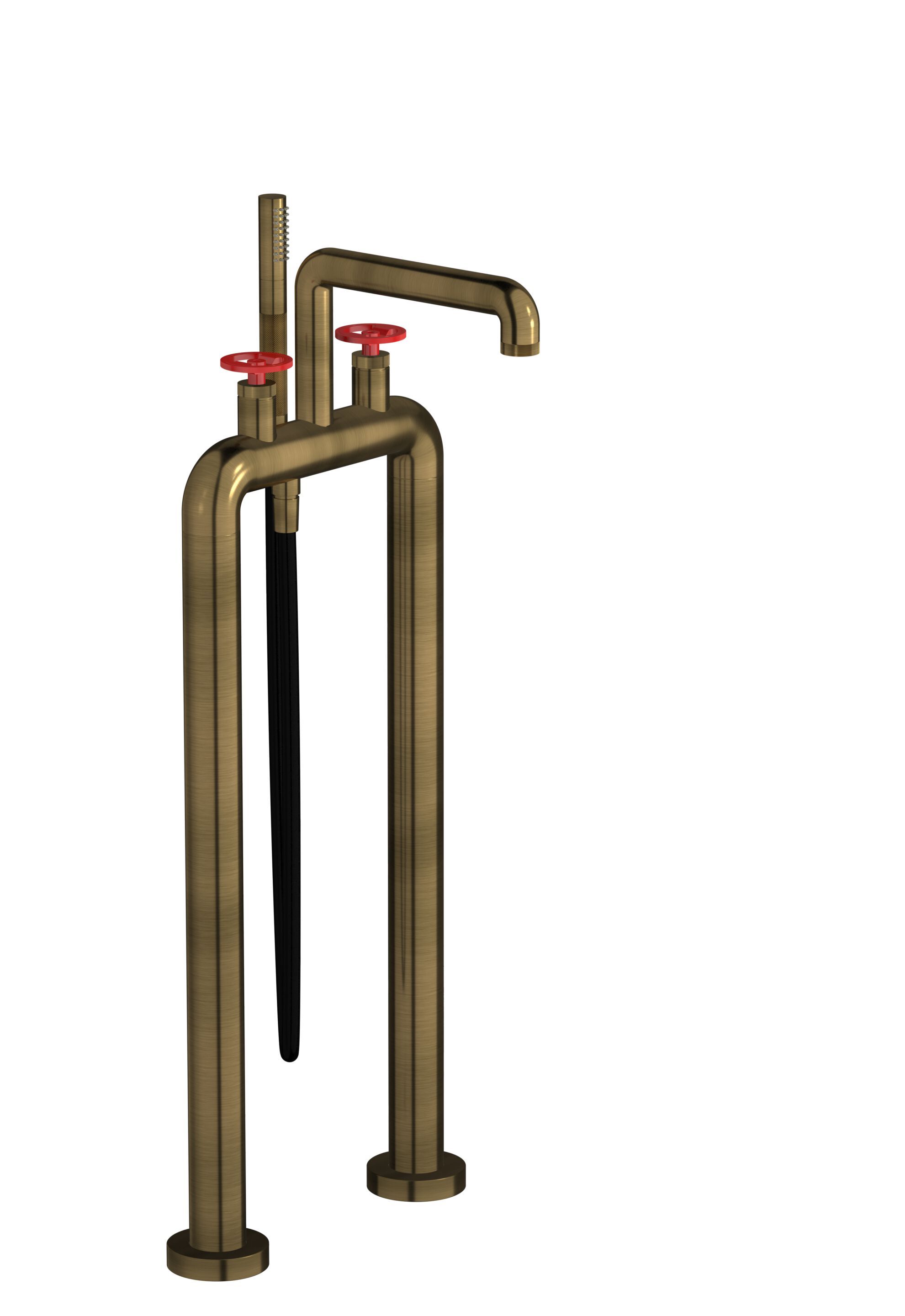 Напольный смеситель для ванны с ручным душем IB Bold ARCH-00144398 - Вид №11